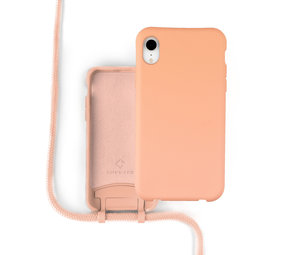 Coverzs Coque silicone avec cordon iPhone Xr (orange) Coverzs Coque silicone avec cordon iPhone Xr (orange)
