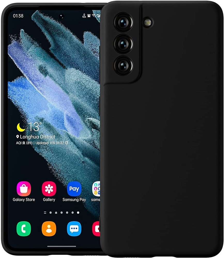 ShieldCase ShieldCase Coque Silicone Samsung Galaxy S21 FE (noir)