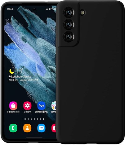 ShieldCase ShieldCase Coque Silicone Samsung Galaxy S21 FE (noir)