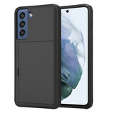 ShieldCase Coque cartes slide Samsung Galaxy S21 FE (noir) ShieldCase Coque cartes slide Samsung Galaxy S21 FE (noir)