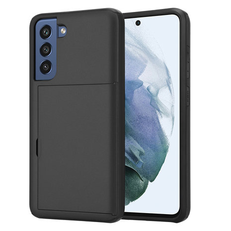 ShieldCase ShieldCase Coque cartes slide Samsung Galaxy S21 FE (noir) ShieldCase ShieldCase Coque cartes slide Samsung Galaxy S21 FE (noir)
