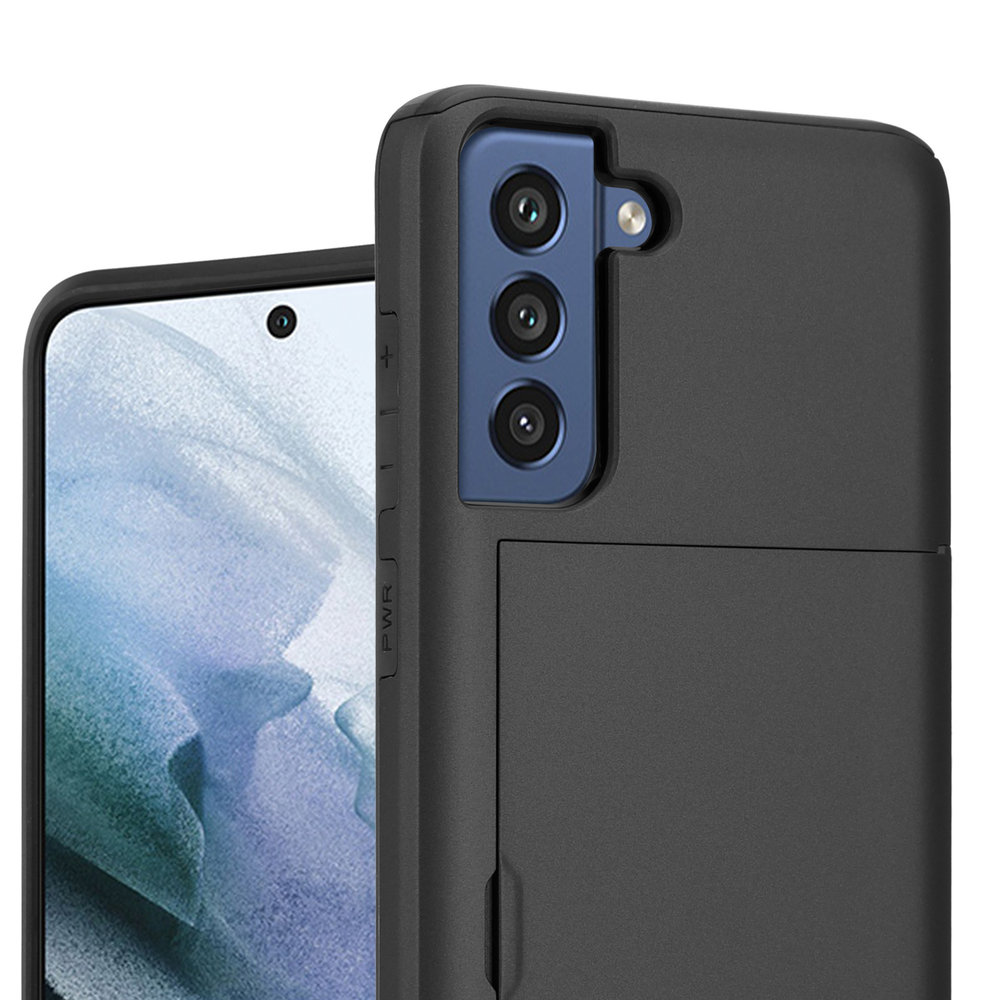 ShieldCase ShieldCase Coque cartes slide Samsung Galaxy S21 FE (noir) ShieldCase ShieldCase Coque cartes slide Samsung Galaxy S21 FE (noir)