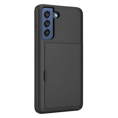 ShieldCase ShieldCase Coque cartes slide Samsung Galaxy S21 FE (noir) ShieldCase ShieldCase Coque cartes slide Samsung Galaxy S21 FE (noir)