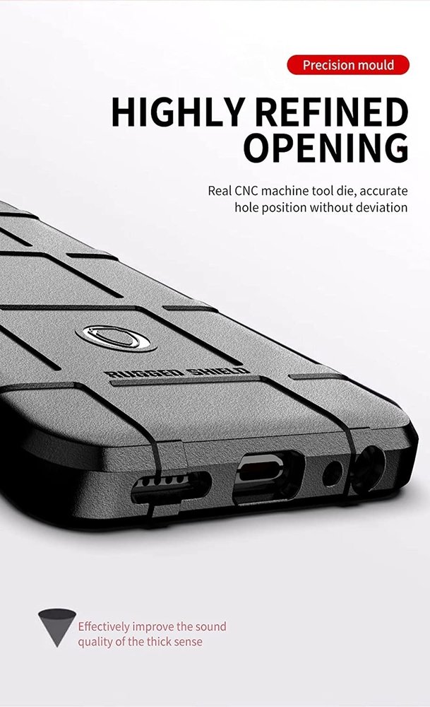 ShieldCase Rugged Shield Coque antichoc robuste Samsung Galaxy A22 5G (noir)