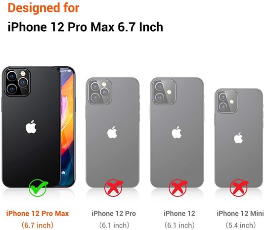 Coverzs Coverzs Étui de téléphone iPhone 12 Pro Max (marron) Coverzs Coverzs Étui de téléphone iPhone 12 Pro Max (marron)