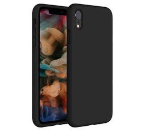 Coverzs Coque silicone de luxe pour iPhone Xr (noir) Coverzs Coque silicone de luxe pour iPhone Xr (noir)