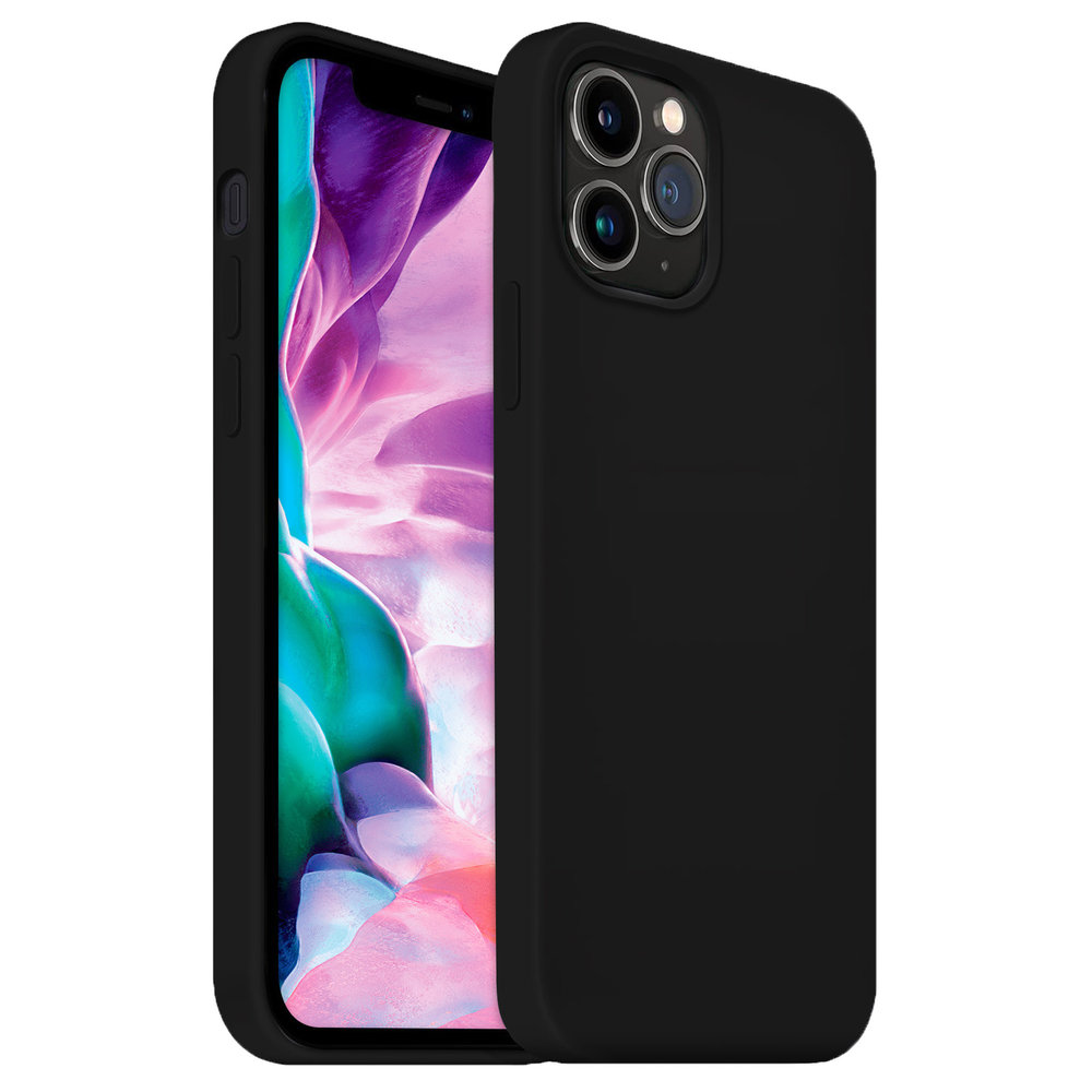 Coverzs Coverzs Coque silicone de luxe iPhone 11 Pro (noir)