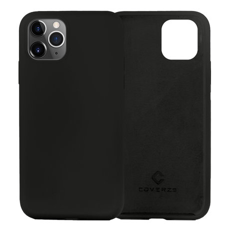 Coverzs Coverzs Coque silicone de luxe iPhone 11 Pro (noir)