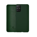 Coverzs Coque silicone de luxe Samsung Galaxy A51 (vert foncé)