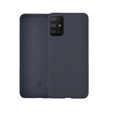 Coverzs Coque silicone de luxe Samsung Galaxy A51 (bleu foncé)