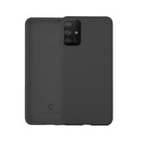 Coverzs Coque silicone de luxe Samsung Galaxy A51 (gris foncé)
