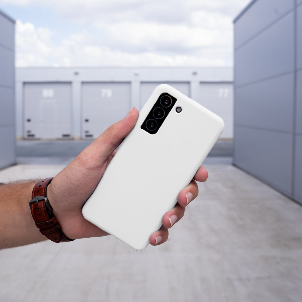 Coverzs Coverzs Coque silicone de luxe Samsung Galaxy A71 (blanc) Coverzs Coverzs Coque silicone de luxe Samsung Galaxy A71 (blanc)