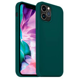 Coverzs Coque silicone de luxe iPhone 12 Pro Max (vert foncé) Coverzs Coque silicone de luxe iPhone 12 Pro Max (vert foncé)