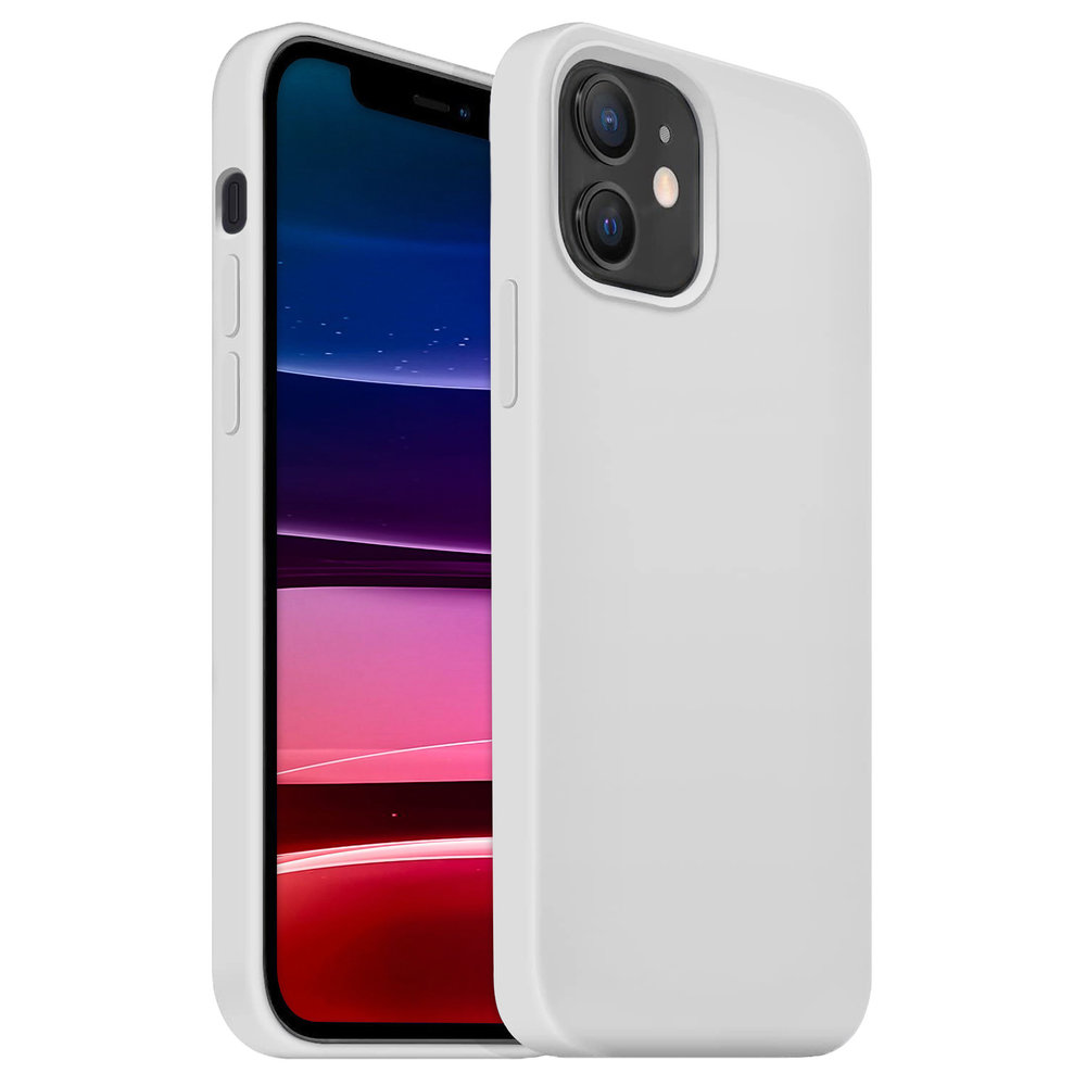 Coverzs Coverzs Coque silicone de luxe iPhone 11 (blanc)