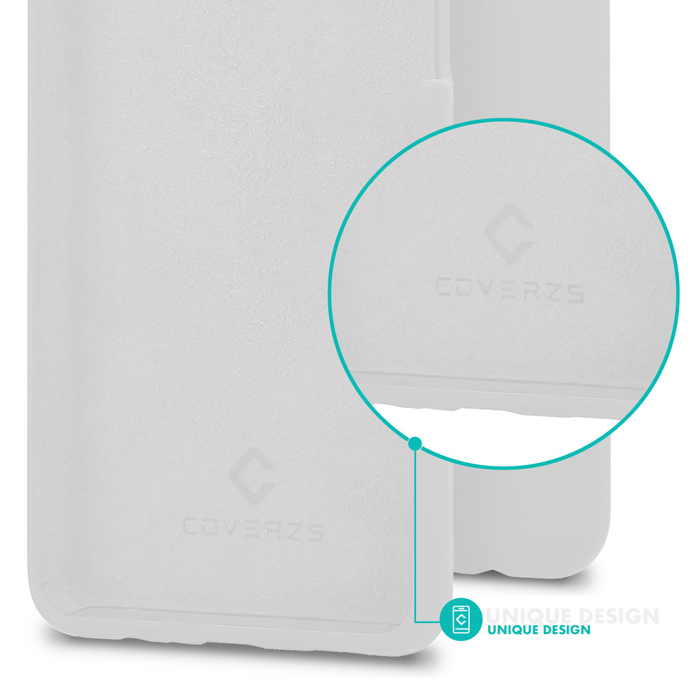 Coverzs Coverzs Coque silicone de luxe iPhone 11 Pro (blanc)