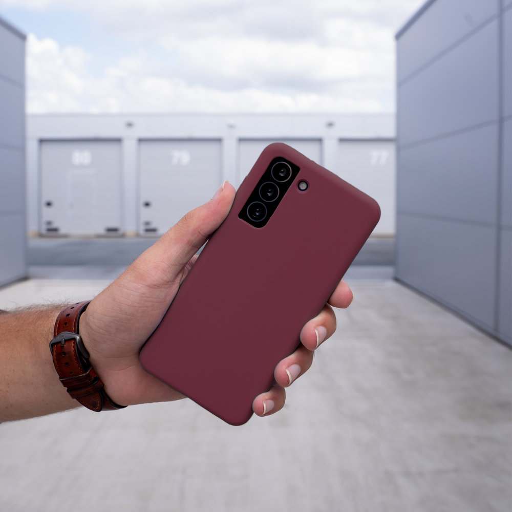 Coverzs Coverzs Coque silicone de luxe Samsung Galaxy A52 (aubergine) Coverzs Coverzs Coque silicone de luxe Samsung Galaxy A52 (aubergine)