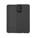 Coverzs Coque silicone de luxe Samsung Galaxy A72 (gris foncé)