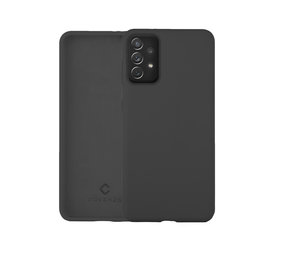 Coverzs Coque silicone de luxe Samsung Galaxy A72 (gris foncé)