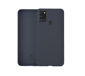 Coverzs Coque silicone de luxe Samsung Galaxy A21s (bleu foncé) Coverzs Coque silicone de luxe Samsung Galaxy A21s (bleu foncé)