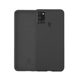 Coverzs Coque silicone de luxe Samsung Galaxy A21s (gris foncé)