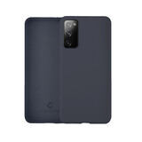 Coverzs Coque silicone de luxe Samsung Galaxy S20 (bleu foncé)