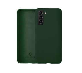 Coverzs Coque silicone de luxe Samsung Galaxy S21 Plus (vert foncé) Coverzs Coque silicone de luxe Samsung Galaxy S21 Plus (vert foncé)