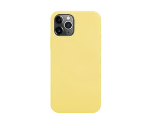 ShieldCase Coque silicone Pantone iPhone 11 Pro Max (jaune)