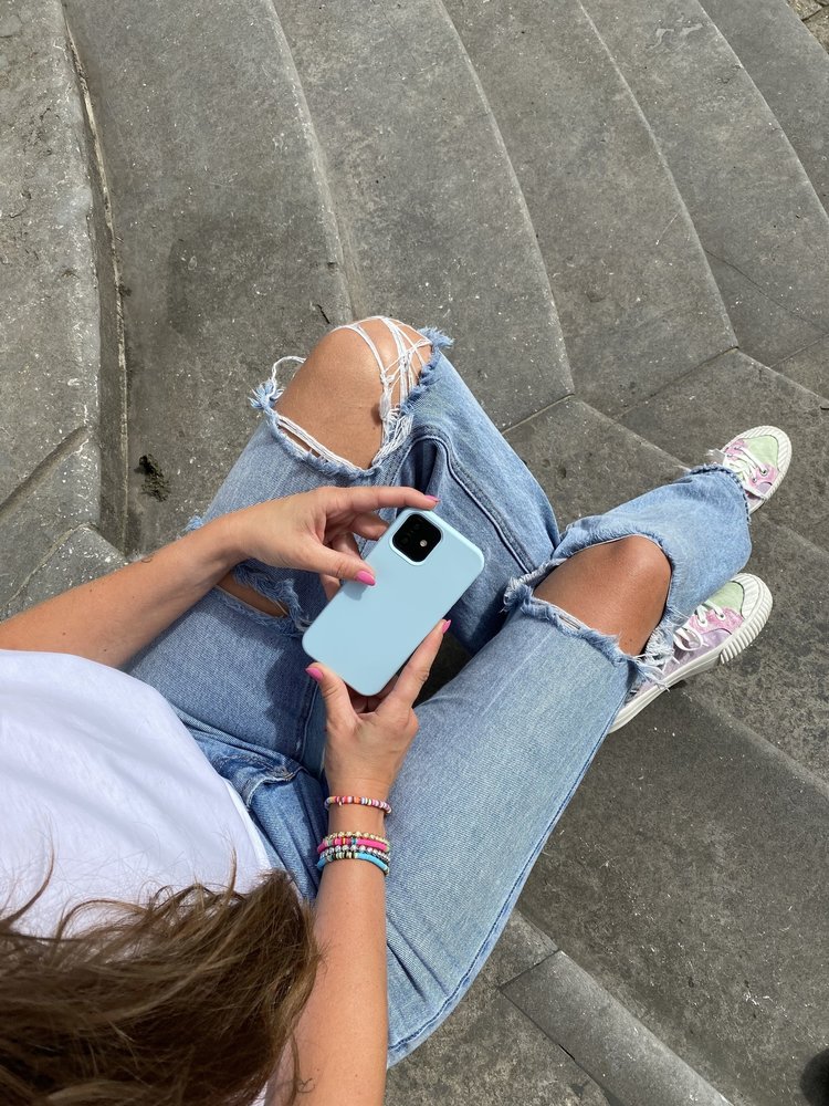 ShieldCase ShieldCase Coque silicone Pantone iPhone 11 Pro Max (bleu)