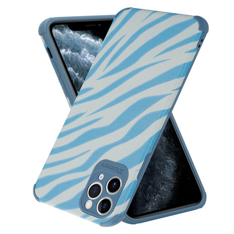 ShieldCase ShieldCase Coque iPhone 11 Pro Max Zebre (bleu) ShieldCase ShieldCase Coque iPhone 11 Pro Max Zebre (bleu)