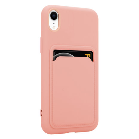 ShieldCase ShieldCase Coque silicone porte carte iPhone Xr (rose) ShieldCase ShieldCase Coque silicone porte carte iPhone Xr (rose)