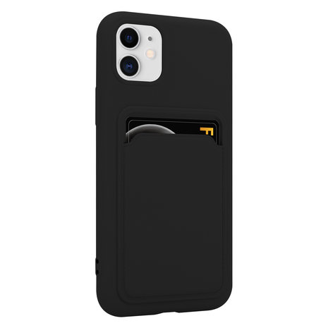 ShieldCase ShieldCase Coque silicone porte carte iPhone 11 (noir)