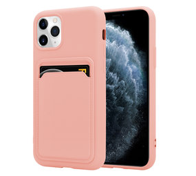 ShieldCase Coque silicone porte carte iPhone 11 Pro (rose)