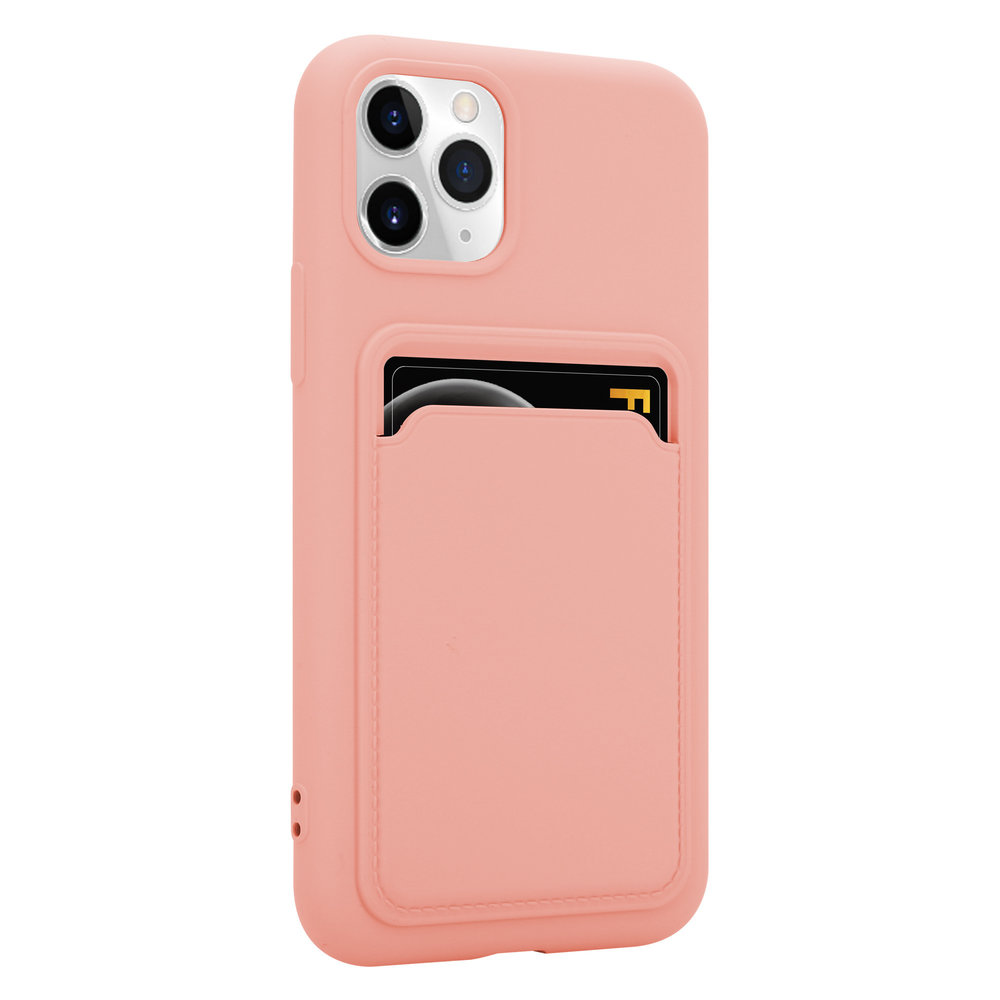 ShieldCase ShieldCase Coque silicone porte carte iPhone 11 Pro (rose)