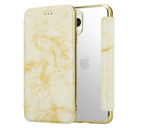ShieldCase Étui portefeuille à rabat marbre iPhone 11 Pro (or) ShieldCase Étui portefeuille à rabat marbre iPhone 11 Pro (or)