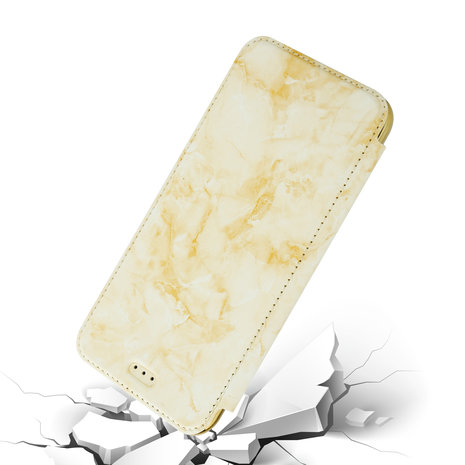 ShieldCase ShieldCase Étui portefeuille à rabat marbre iPhone 11 Pro (or) ShieldCase ShieldCase Étui portefeuille à rabat marbre iPhone 11 Pro (or)