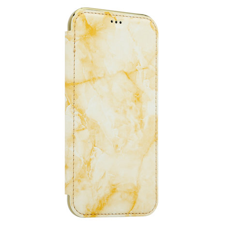 ShieldCase ShieldCase Étui portefeuille à rabat marbre iPhone 12 Pro (or) ShieldCase ShieldCase Étui portefeuille à rabat marbre iPhone 12 Pro (or)