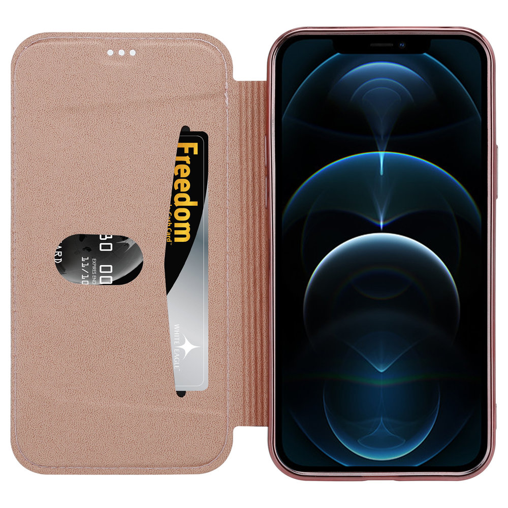 ShieldCase ShieldCase Étui portefeuille à rabat marbre iPhone 12 Pro (rose) ShieldCase ShieldCase Étui portefeuille à rabat marbre iPhone 12 Pro (rose)