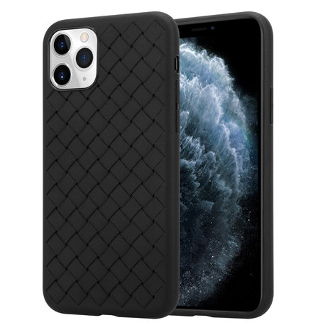 ShieldCase ShieldCase Coque tissée souple iPhone 11 Pro (noir) ShieldCase ShieldCase Coque tissée souple iPhone 11 Pro (noir)