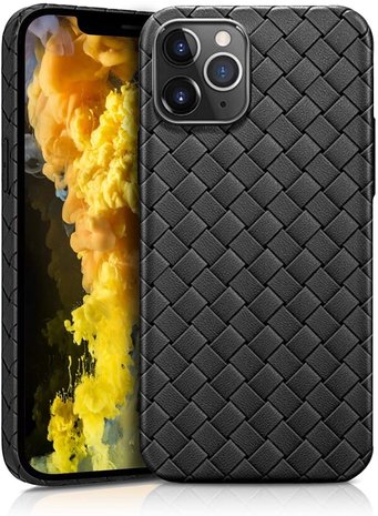 ShieldCase ShieldCase Coque tissée souple iPhone 11 Pro (noir) ShieldCase ShieldCase Coque tissée souple iPhone 11 Pro (noir)