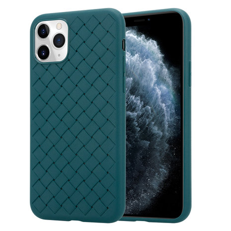 ShieldCase ShieldCase Coque tissée souple iPhone 11 Pro (vert) ShieldCase ShieldCase Coque tissée souple iPhone 11 Pro (vert)