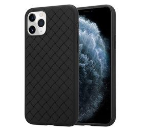 ShieldCase Coque tissée souple iPhone 12 Pro Max (noir) ShieldCase Coque tissée souple iPhone 12 Pro Max (noir)