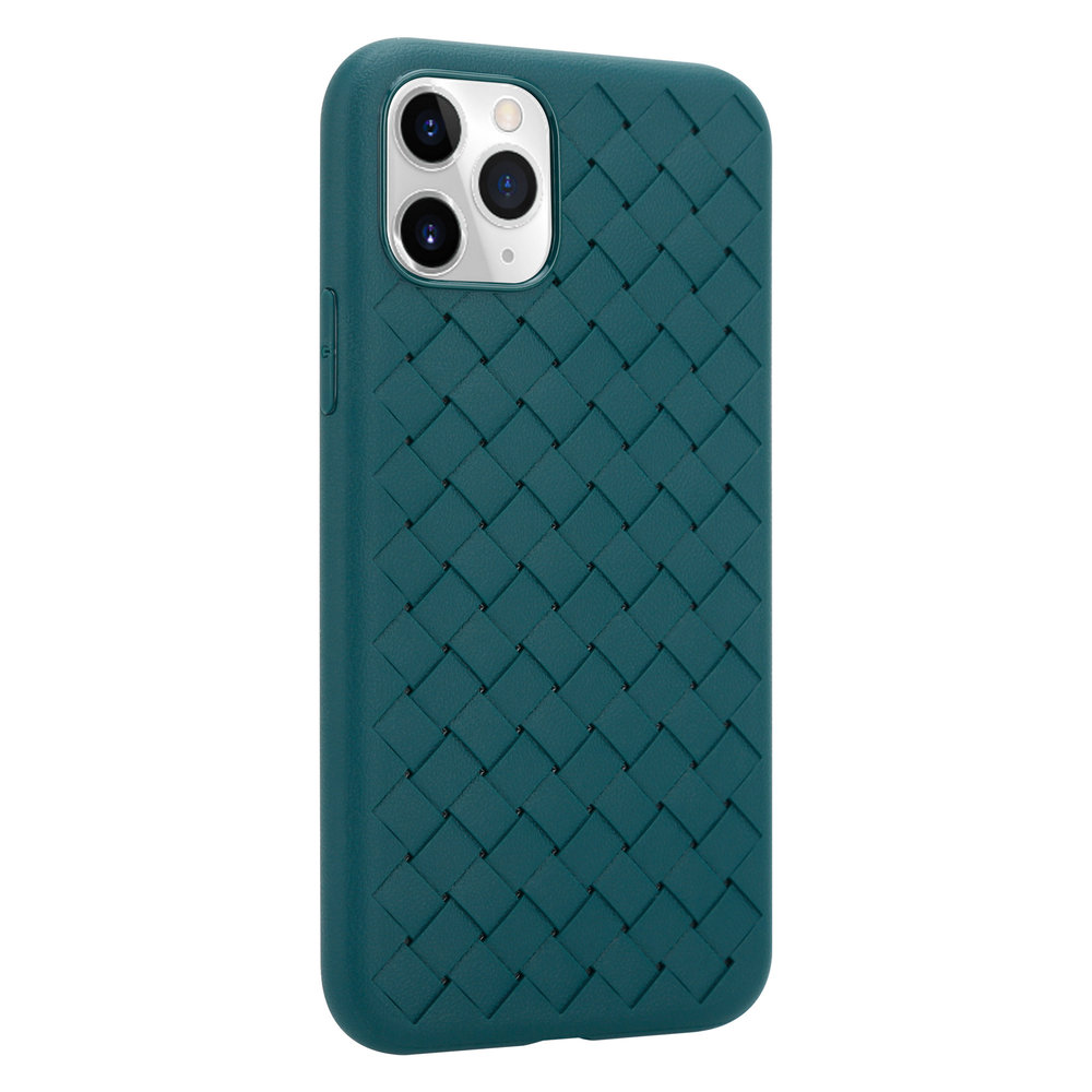 ShieldCase ShieldCase Coque tissée souple iPhone 12 Pro Max (vert) ShieldCase ShieldCase Coque tissée souple iPhone 12 Pro Max (vert)