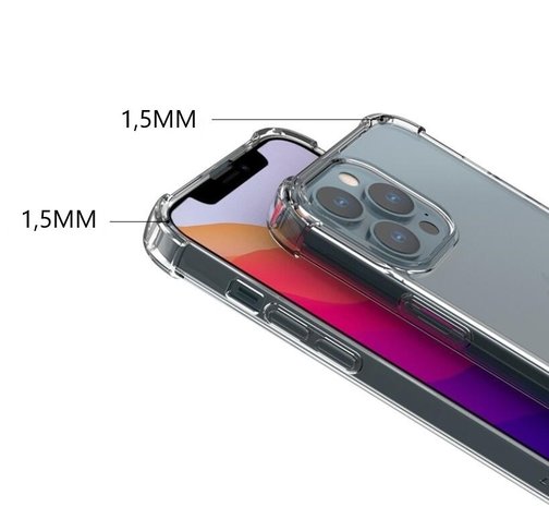 ShieldCase ShieldCase Coque antichoc iPhone 13 Pro Max (transparent) ShieldCase ShieldCase Coque antichoc iPhone 13 Pro Max (transparent)