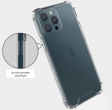 ShieldCase ShieldCase Coque antichoc iPhone 13 Pro Max (transparent) ShieldCase ShieldCase Coque antichoc iPhone 13 Pro Max (transparent)