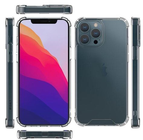 ShieldCase ShieldCase Coque antichoc iPhone 13 Pro Max (transparent) ShieldCase ShieldCase Coque antichoc iPhone 13 Pro Max (transparent)