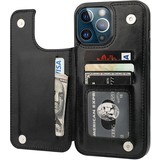 ShieldCase Étui portefeuille iPhone 13 Pro Max (noir)