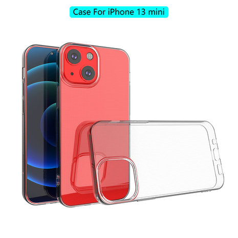 ShieldCase ShieldCase Coque silicone ultra fine iPhone 13 Mini (transparent)