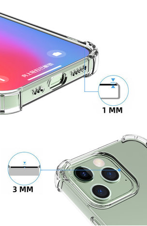 Ceezs Ceezs Coque iPhone 13 Pro Max antichoc (transparent) Ceezs Ceezs Coque iPhone 13 Pro Max antichoc (transparent)