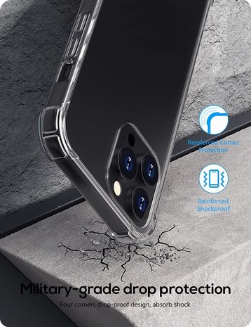 ShieldCase ShieldCase Coque antichoc iPhone 13 Pro (transparent) ShieldCase ShieldCase Coque antichoc iPhone 13 Pro (transparent)