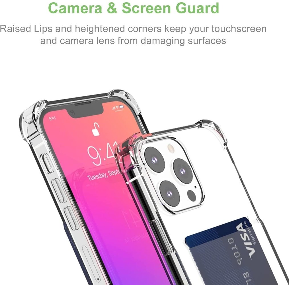 ShieldCase ShieldCase Coque antichoc porte carte iPhone 13 Pro